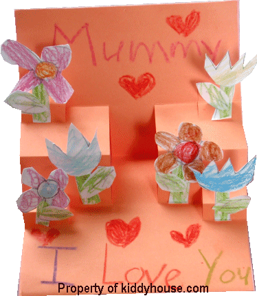 Flower Card on Get Your Instructions From Below