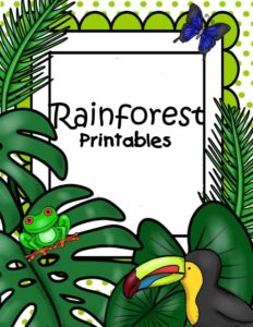 Rainforest Printables 